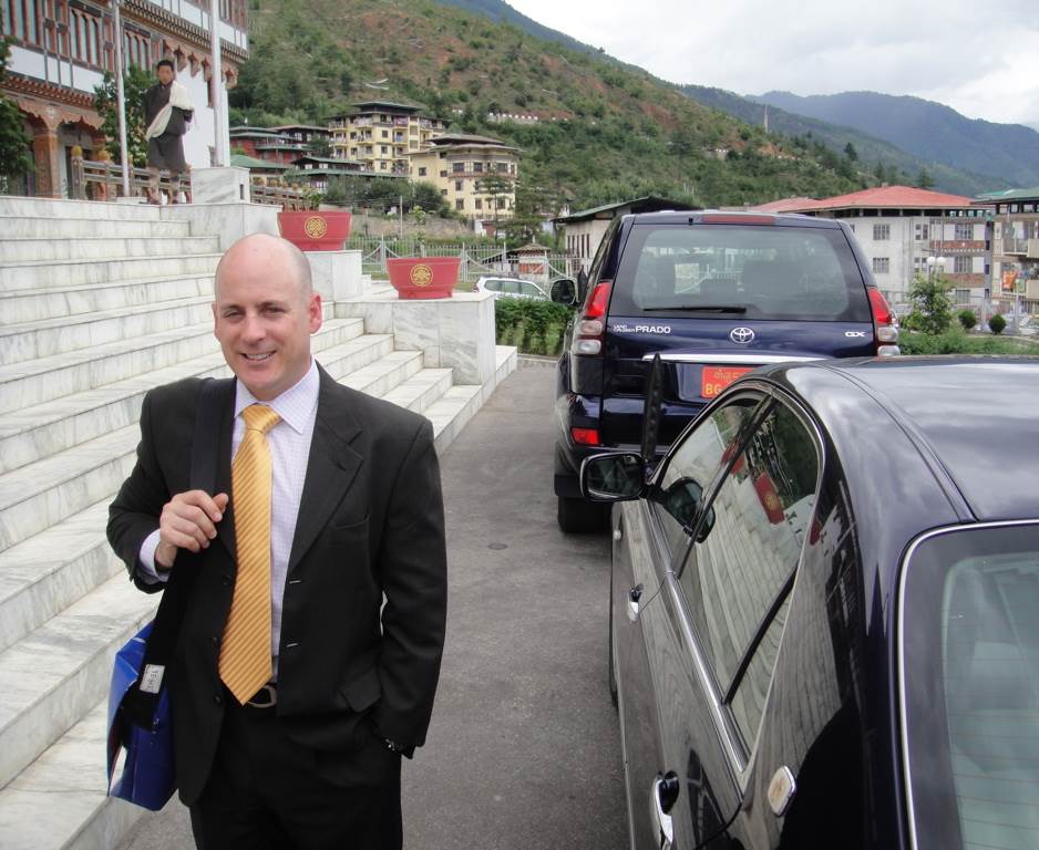 Sean Lybrand in Bhutan