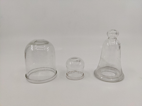 Set of glass cups for ‘cupping’