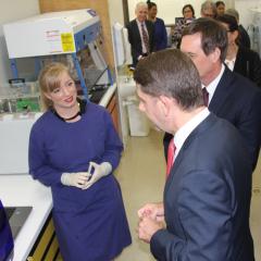 Official opening of ACRF centre.
