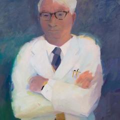 Norman Behan by artist Sam Fullbrook