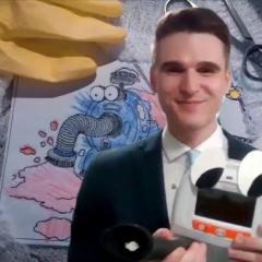 Cody Frear’s paediatric burns presentation wins at FameLab 2020