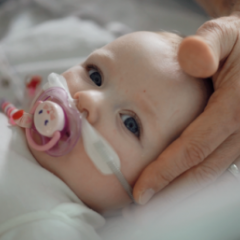 The nasal high-flow technique gives anaesthetists a second option in deciding how best to deliver oxygen to children. Image, supplied.