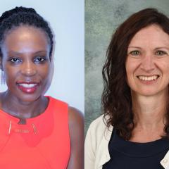 Dr Maggy Sikulu-Lord and Dr Jaimi Greenslade. 