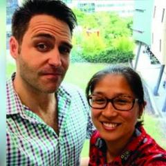 Dr Derik Steyn and his wife Dr Shyuan Ngo