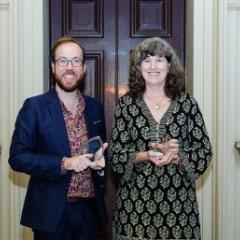 Dr Chris Hay for the UQ Drama: Building Pathways to Creative Careers team and right, Dr Kay Colthorpe