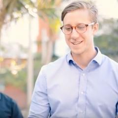 Andrew, a UQ medical student