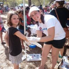 Doctor of Medicine students at the Biennial Laura Aboriginal Dance Fesitval