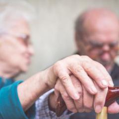 Image of elderly man and woman