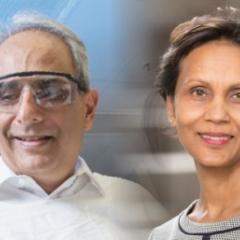 Image of Sunil Lakhani and Gita Mishra