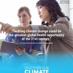 Tackling climate change could be the greatest global health opportunity of the 21st century