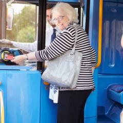 Staying mobile via public transport can help with social activities