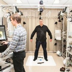 Mr Glen Wimberley and Professor H. Peter Soyer using the VECTRA Whole Body 360