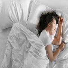 woman sleeping