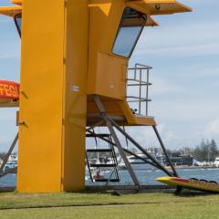 Gold Coast lifesaver tower