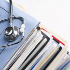 Stethoscope and files