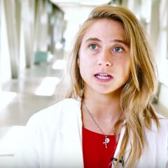Samantha, a UQ Ochsner medical student