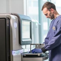 The genome sequencing machine, PacBio RSII, (pictured) at UQDI is the only one of its kind in Australia and identifies different variations in a genome